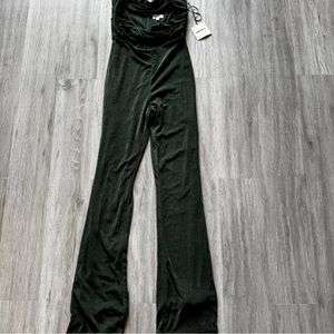 NWT Superdown Medium green jumpsuit